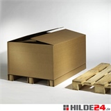 Wellpapp-Container,1180 x 780 x 760 mm mit 3 Zusatzrillungen | HILDE24 GmbH